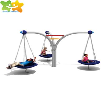 China Metal Backyard Park Chair Kids Swing Set Outdoor Playground Swing Garden Swing for sale