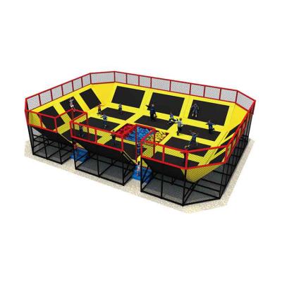 China Indoor Gymnastics Playground Trampoline Park Price Ex-factory Customized for sale