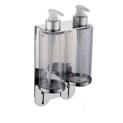 China Foam Soap Dispenser Excellent Quality Wall Mounted Manual Liquid Soap Dispenser Stainless Steel Dispenser For Hotel Home for sale