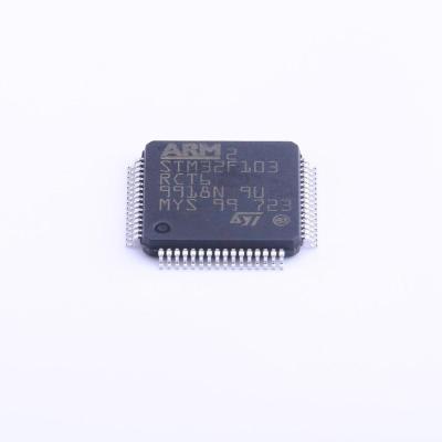 China Integrated circuit STM32F103RCT6 in 72MHz current for sale