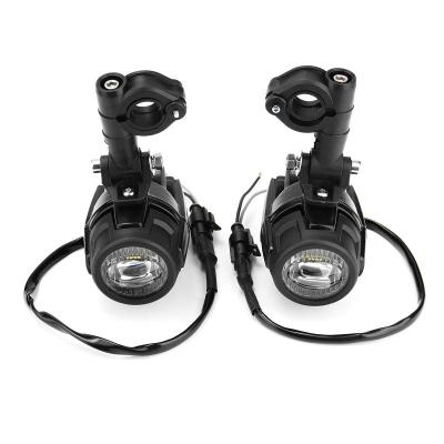 China Diecast Aluminum Housing Motorcycle Led Fog Lights Driving Auxiliary Light Lamp Kits For BMW R1200GS ADV F800GS F700GS F650GS K1600 Series for sale