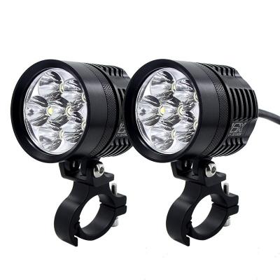 China 2x 12000lm 6000K Led Motorcycle Bike Headlight Bulb Waterproof Driving Spot External Fog Lights MOTO DRL Accessories Bulb 12V QG-XJFK140 for sale