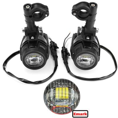 China Flash Lamp Led Auxiliary Lights For BMW R1200GS ADV F800GS F700GS F650GS Mini Driving Lights For Motorcycle for sale