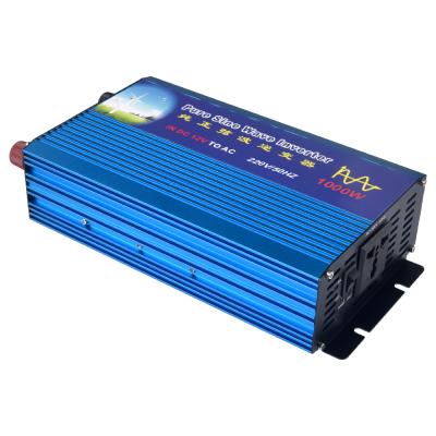 China DC12V to AC220V Pure Sine Wave Power Inverter 1000W 290*150*70mm for sale