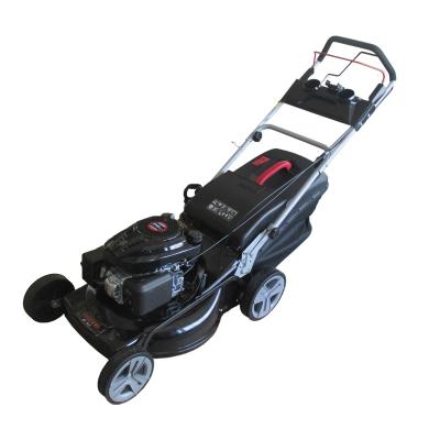 China 4-Stroke Gas Lawn Mower Land Engine Lawn Mower Garden Lawn Mower With Key Start Self Propelled for sale