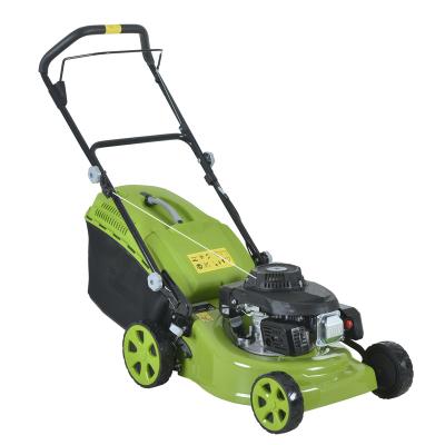 China 4-Stroke 3HP 17inch Gas Lawn Mowers Hand Thrust for sale