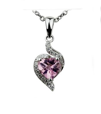 China Gift 925 Sterling Silver Heart Pendant for sale