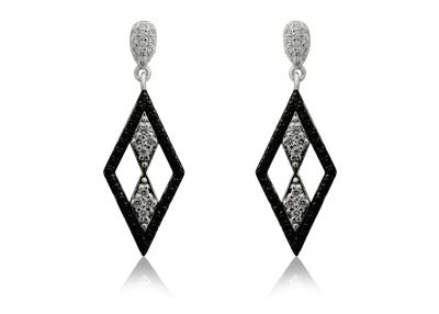 China Girls 925 Sterling Silver Earrings with Stone for sale