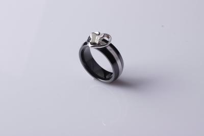 China Personalized Heart Shape & Buttefly 925 Sterling Silver Rings For Engagement CSR0605 for sale