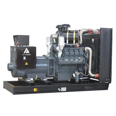 China Deutz generator 375kva 300kw diesel silent type generator powered by deutz engine BF6M1015CP-LA G A300 for sale