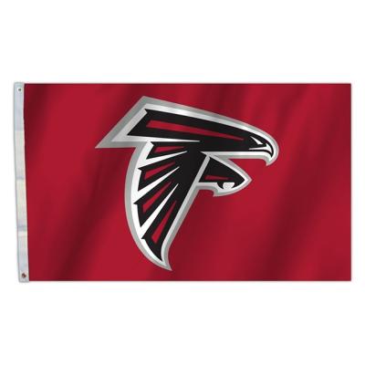 China Cheap Hanging Custom Advertising Atlanta Falcons Flags for sale