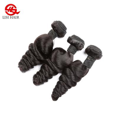 China Loose Wave Mink Hair Wholesale Virgin Cuticle Aligned Loose Wave Remy Hair Bundles for sale