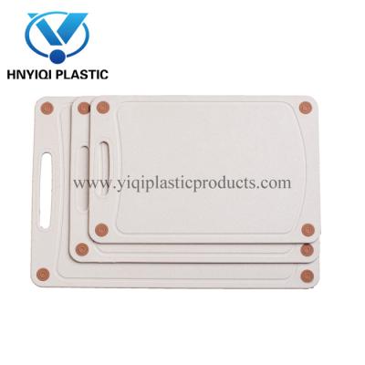 China Viable Wheat Husk Cutting Board Bilateral Cutting Board Rice Husk for sale