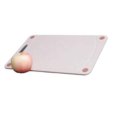 China BPA Free Viable Natural Straw Cutting Board Wheat Fiber Chopper for sale