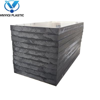 China Black PP HDPE Sheet 100mm for sale