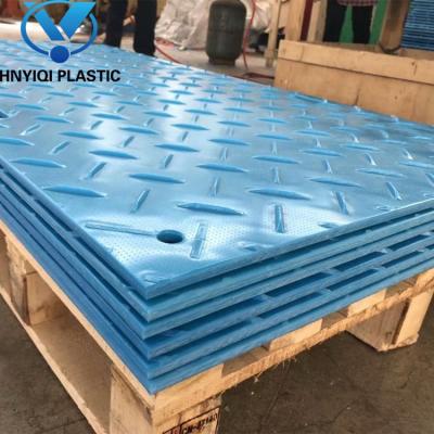 China UV Protection HDPE UHMWPE Temporary Road Mat Ground Protection Mat for sale