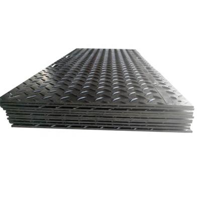 China Heavy Duty Road Mat Portable Ground Protection Mat UV Protection HDPE Construction Track Mat for sale