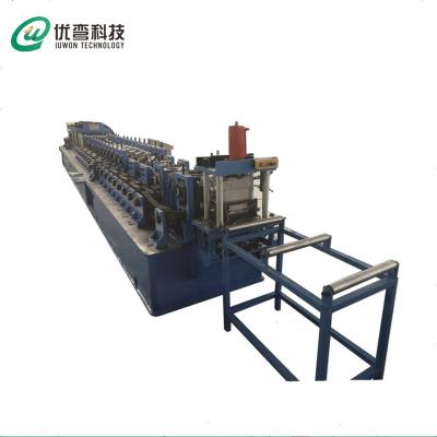 China Building Material Stores Shutter Door Frame Roll Forming Machinery for sale