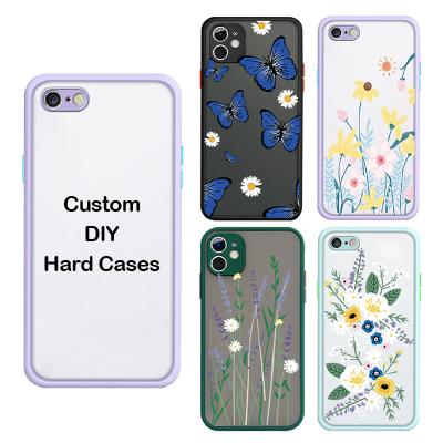 China Clear Shockproof Hard PC Phone Case 13 Custom Covered Realme 8 Pro 7i Realme C21 Girl Back Cover for sale