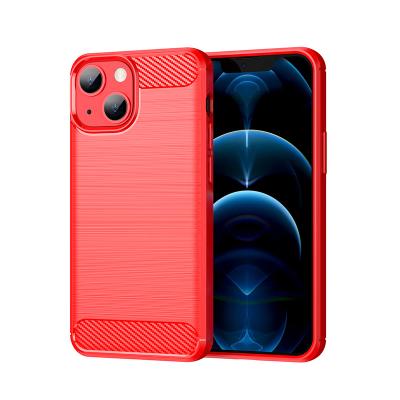 China Wholesale Shockproof Carbon Fiber Mobile TPU Back Cover For Huawei Nova7i Mate30 Mobile Cover Case for sale