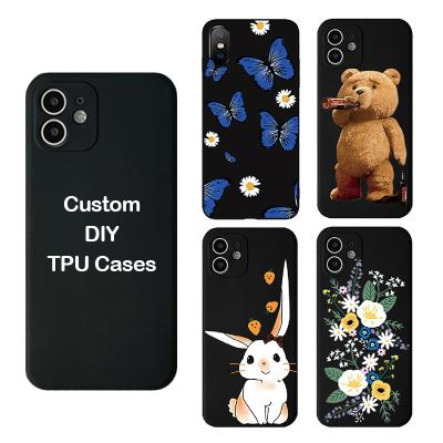 China Custom Copy Shockproof Phone Case TPU Phone Cover For OPPO Realme XT C11 C12 C15 C20 C21 C21Y Cell Phone Bags for sale