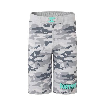 China Free Size Hot Sell Children Custom 100% Polyester Printing Swimwear Men Swim Trunks Beach Shorts for sale