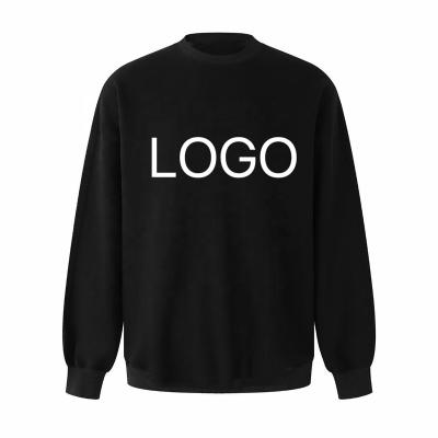 China Anti-wrinkle Men's 100% cotton 360gsm Hooded Sweatshirt oversize pullover Custom print sweatshirt for men for sale