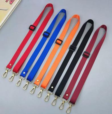 China Cheap custom made popular gift lanyard mobile phone strap polyester logo strap accessories patch plastic for sale