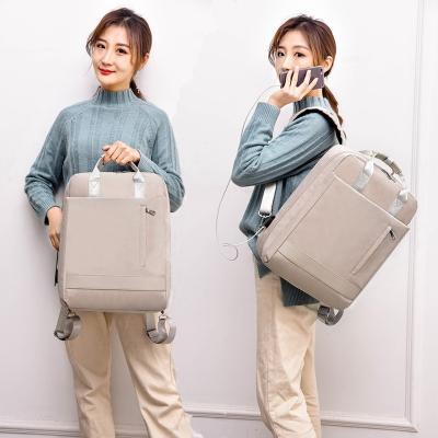 China With USB Bag Travel Backpack Large Capacity Business USB Charging Men Laptop Backpack Anti-theft College Student School Bag for sale