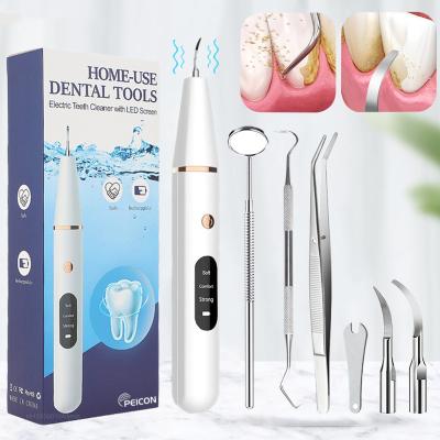 China Factory Sonic Tooth Cleaner for Oral Care, Professional Plaque Remover for Teeth Cleaning Machine 18*10.5*6CM for sale