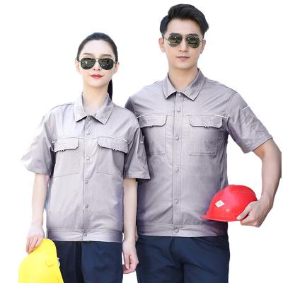 China Breathable work wear for men yellow with gabardina professional chamarra costom logo winter casual work wear for women men for sale