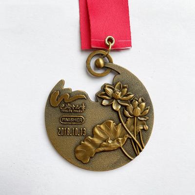 China China Memorial Sports Medal Metal Badge Die Casting for sale