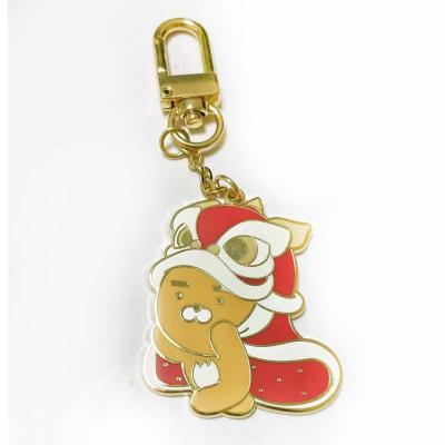 China Wholesale custom 3d metal cute 2d key chain factory 15 years keepsake gift for wife girl for sale