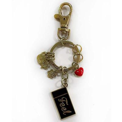 China Remembrance Gift Custom Valentines Day Bling Key Chain Keychains For Remembrance Day for sale