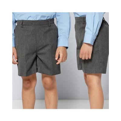 China Anti Shrink Ready To Ship Polyester School Uniforms Shorts Boys Relaxed Fit Short Pants for sale