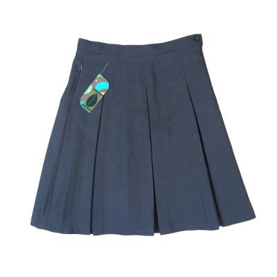 China Girl's Casual Size A Line Skort Pleated School Uniforms Anti Shrinkage Tops Suit Short Skirt for sale