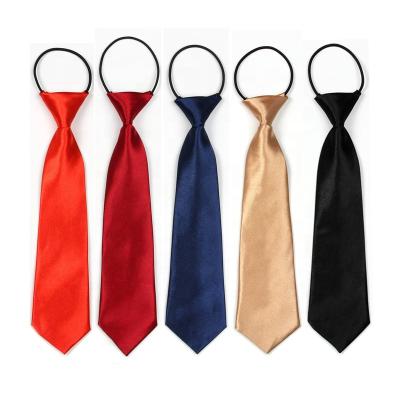 China Anti-Shrink Ties For Boys - Boys Tied Woven Tie: Ties For Kids Wedding Graduation School Uniforms for sale