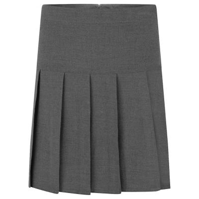 China High Waist Kids Clothing Solid Color Skirt School Uniform Anti-Shrink High Pleated Back Tie Skirts Lively Girls Skorts for sale