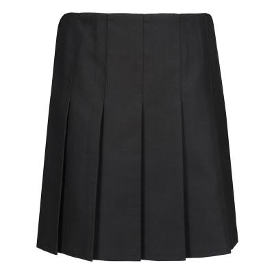 China Junior Kids Teens Boutique Casual Pull Up Skirts Anti-Shrink Stitch Down Pleat Skirt All Around Permanent Pleats Skorts for sale