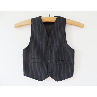 China Unique Design Hot Sale Anti-shrink Male Formal Vest Custom Men's Vest School Uniform Waiat Coat for sale