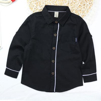 China Korea supplier anti-shrink children's clothing china new style boys fashion shirts kids baby cotton shirt offer best selling for sale