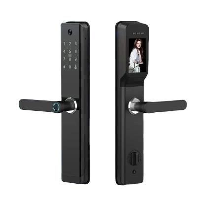 China Special Offer Finger Recognition (Finger Print) Door Locks For Wooden Doors NIGHT VISION Fechadura Digital Smartlock LY13 for sale