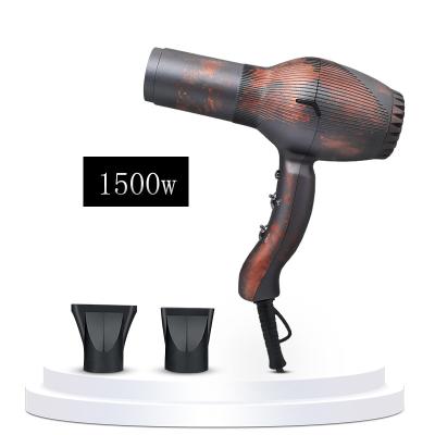 China Professional AC Motor Powerful Matte Tourmaline Professional Watt Hair Dryer 1500W Blow Dryer Quiet Salon Hair Dryer for sale