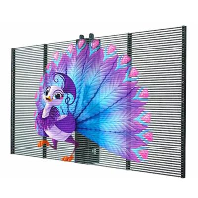 China 500*1000 TRA-M Indoor Transparent LED Screen Display Easy Installation in Shopping Mall for sale