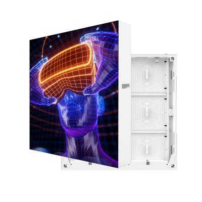 China Customized Outdoor LED 3D Screen Aluminum Cabinet 480mm*320mm High-Definition Glasses-Free for sale