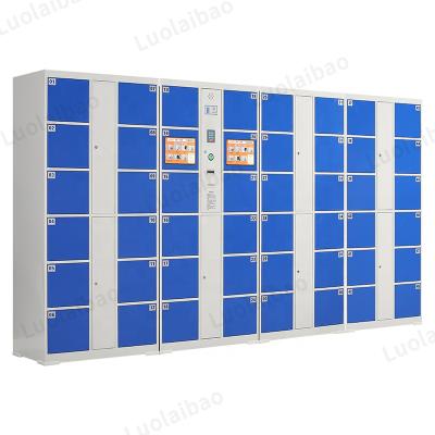 China Durable Hot-selling Smart Electronic Storage Locker With Fingerprint Password QR Code Recognition System for sale