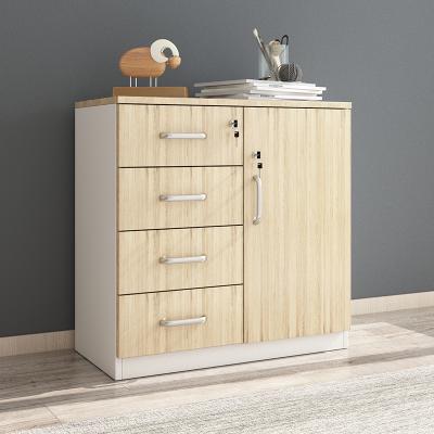 China Retro Design Durable Popular Storage Cabinet Wood File Cabinet Wooden Office Filing Cabinet With Drawer for sale