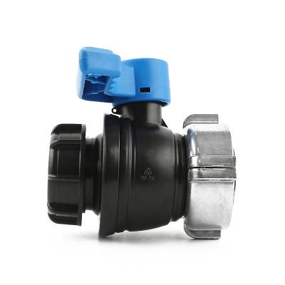 China IBC CONTAINER BALL VALVE for IBC container DN50 *75MM ball valve for IBC container DN50 2