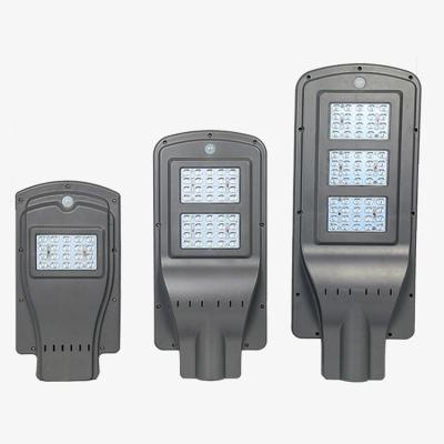 China ROAD Input AC85-265V 1600LM (2200LM) Lighting Solar Powered Outdoor Integrated Led Street Light for sale