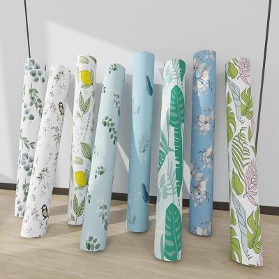 China Modern Style Removable Floral Wallpaper for Natural Dining Room and Bedroom Decoration for sale